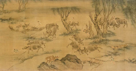 Water Buffaloes and Herd Boys
